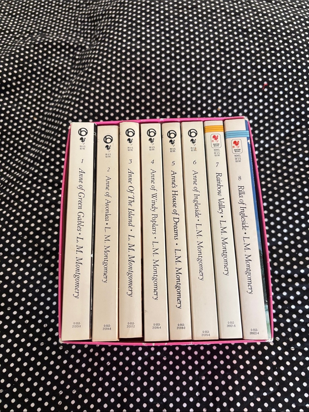 The Complete Anne of Green Gables Box Set in Pink